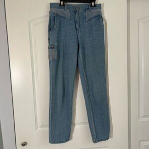 Together Light Wash Straight Leg Jeans